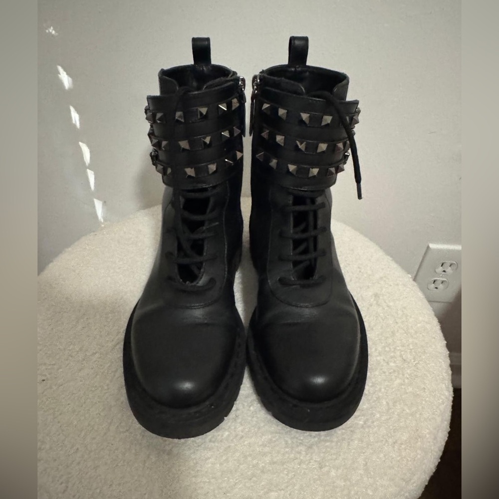 Valentino combat boots